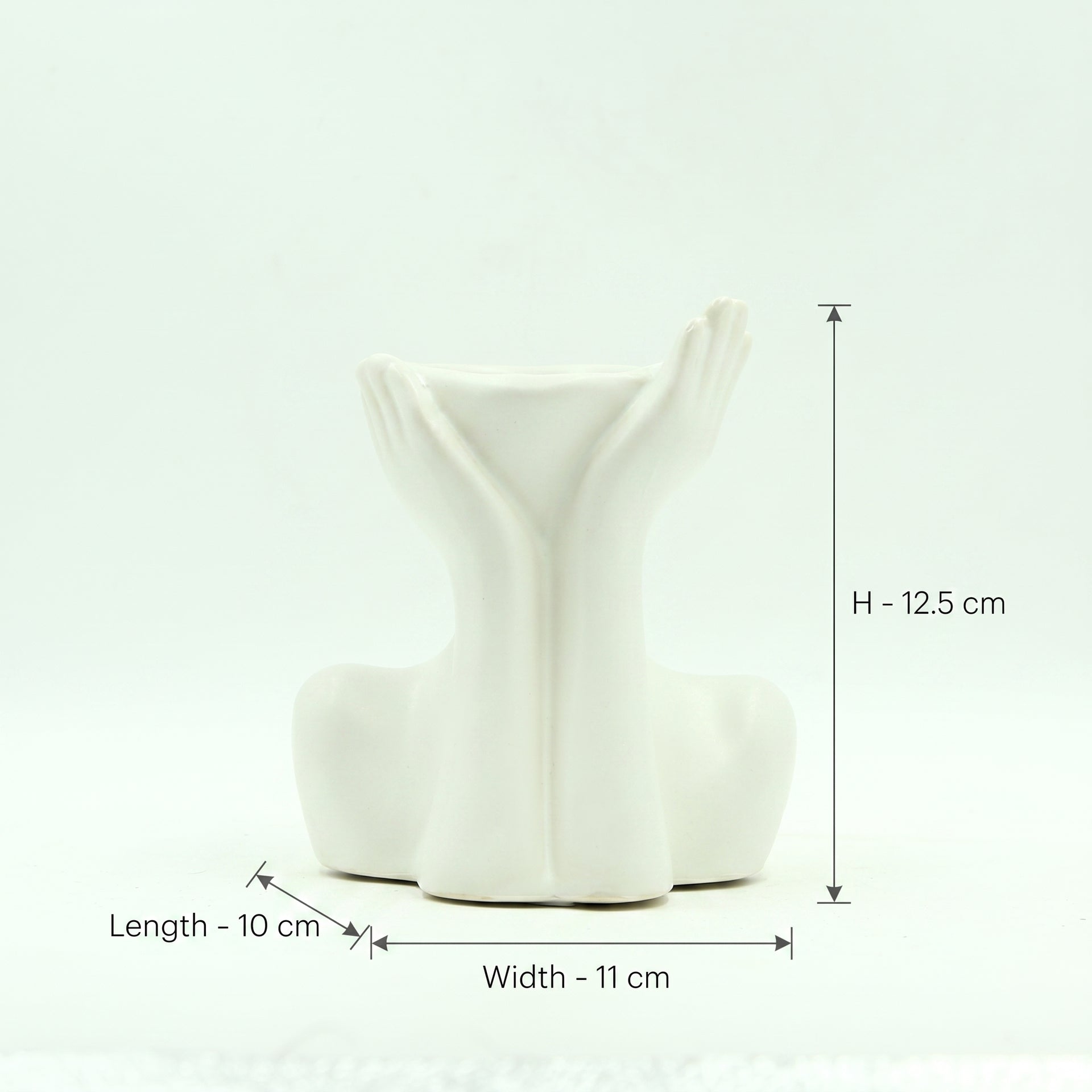 Ceramic Hand Sculpture by Zodiya