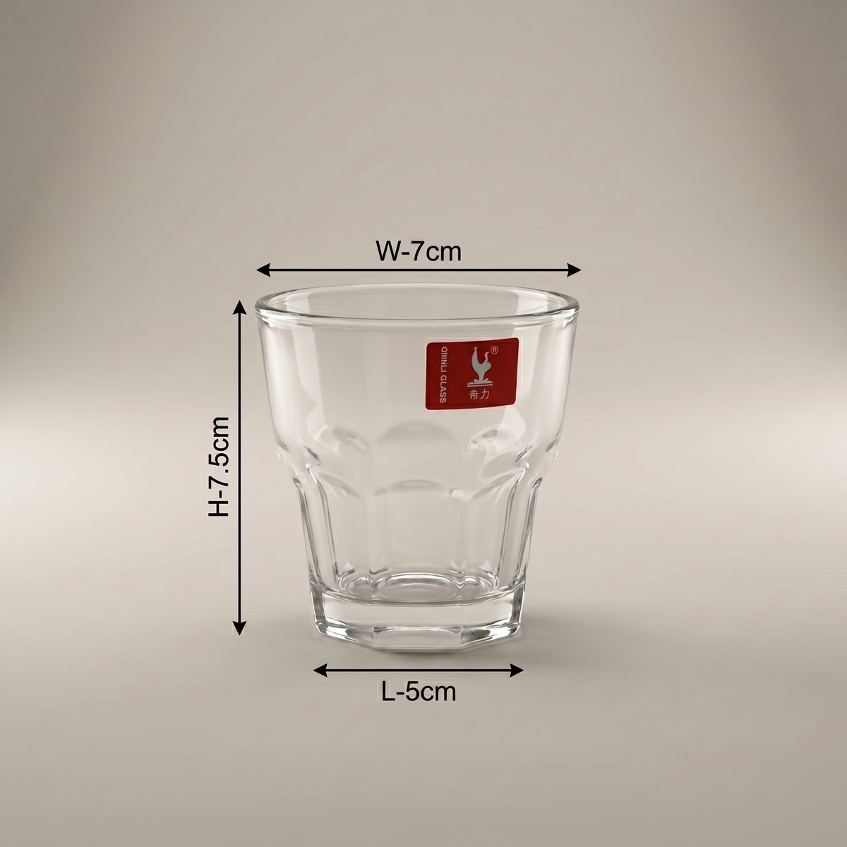 Small Tea Glasses (Set of 6) by Zodiya