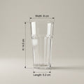 Clear Juice Glass (Set of 6) by Zodiya